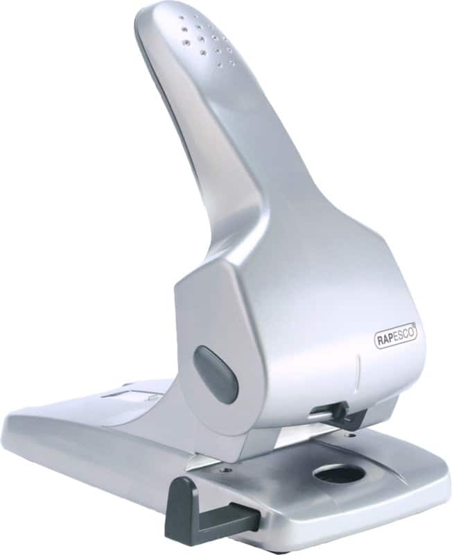 Rapesco 2 Holes Heavy duty hole punch Metal, Plastic 65 Sheets 0732 Silver