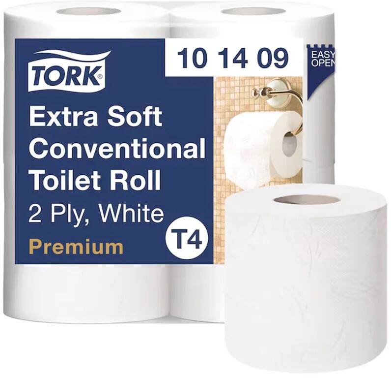 Tork T4 Premium  Toilet Paper 2 Ply 101409 Pack of 36