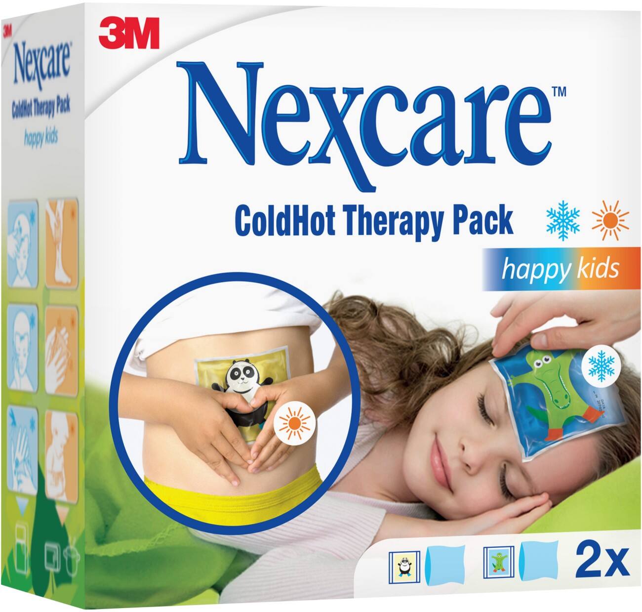 Nexcare Hot-Cold Therapy Pack 5 x 12.2 x 12.2 cm Pack of 2