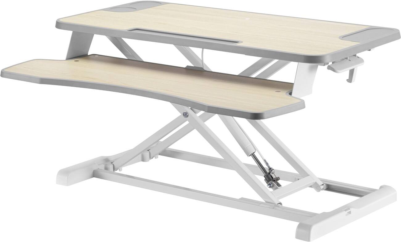 ProperAV Standing Desk Height Adjustable 26 cm x 48 cm x 38 cm Black 961BP