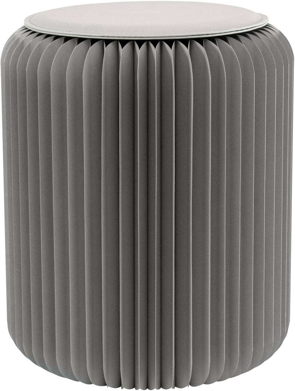 Paperflow Flexistool Stool Honeycomb Cardboard Non Height Adjustable Grey 420 x 300 x 300 mm