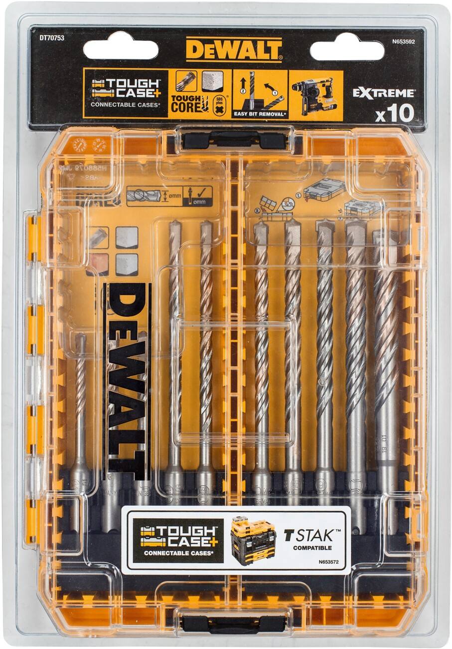 DeWALT Drill Bit Set DT70753-QZ Set of 10