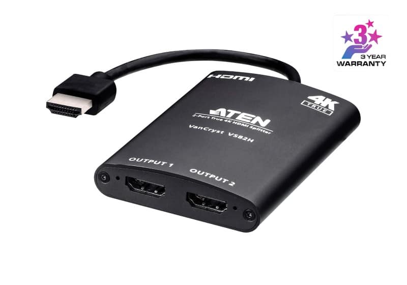 ATEN HDMI Splitter Black
