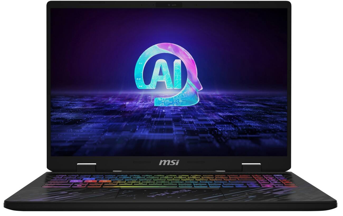 MSI Pulse 16 AI 16 inch Laptop Intel Core Ultra 7 155H 16 GB 1 TB SSD NVIDIA GeForce RTX 4070 Quad HD+ Windows 11 Home Black C1VGKG-001UK