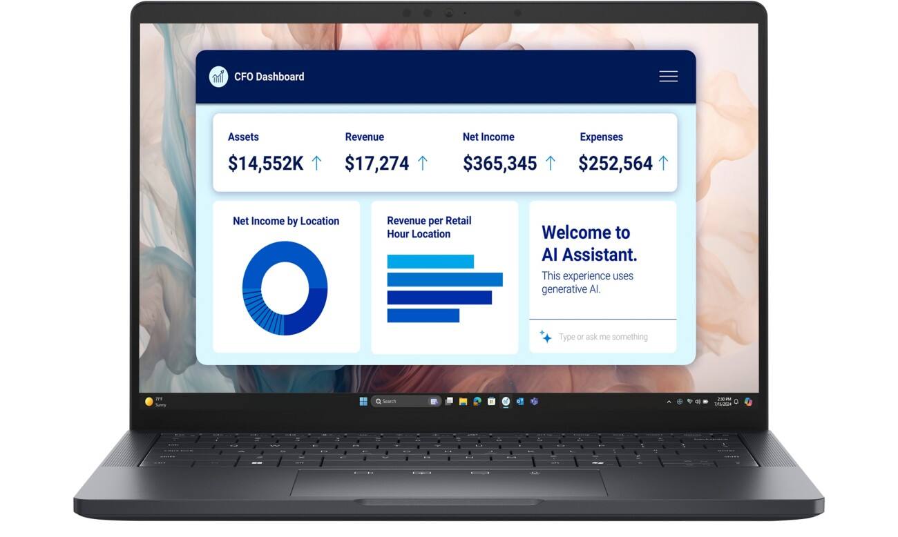 DELL Pro 13 Premium 13.3 inch Laptop Copilot+ Intel Core Ultra 7 266V 16GB 512GB SSD Full HD+ Windows 11 Pro Grey PA13250