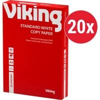 Viking Economy A4 Printer Paper 80 gsm Matt White 20 Packs of 500 Sheets