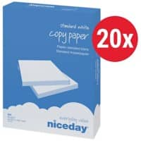 Niceday Copy A4 Printer Paper White 80 gsm Matt 20 Packs of 500 Sheets