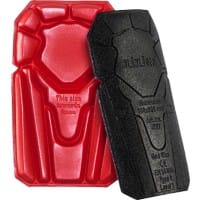 BLÅKLÄDER Knee Pads 40271203 PE (Polyethylene) Black, Red Size One size