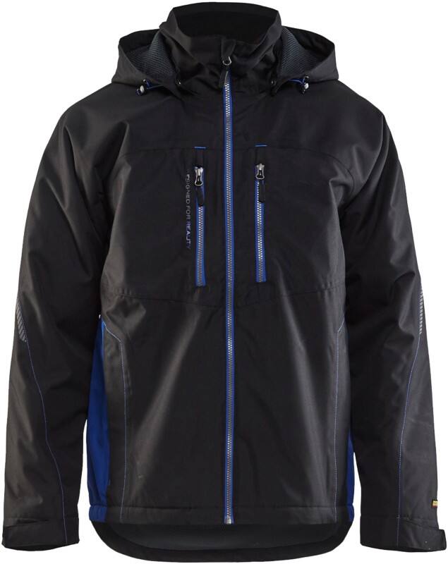 BLÅKLÄDER Jacket 48901977 PL (Polyester) Black, Cornflower Blue Size 4XL