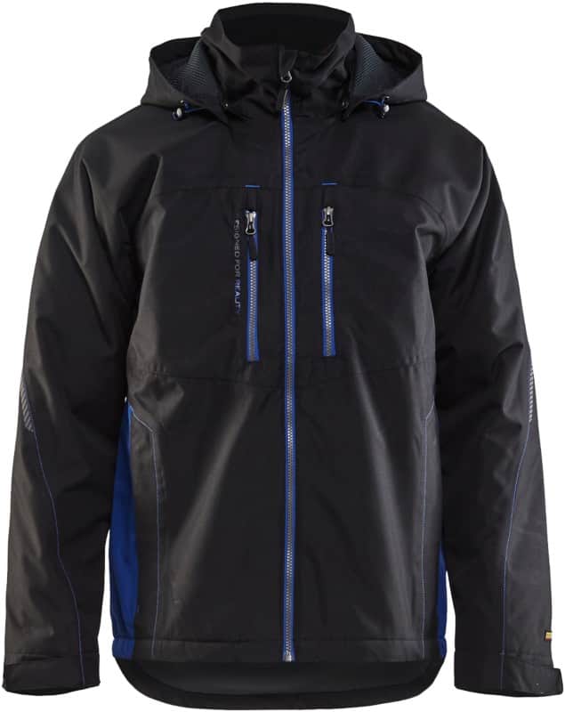 BLÅKLÄDER Jacket 48901977 PL (Polyester) Black, Cornflower Blue Size XXXL