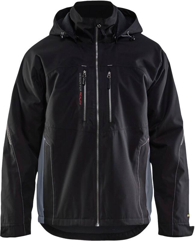 BLÅKLÄDER Jacket 48901977 PL (Polyester) Black, Grey Size M