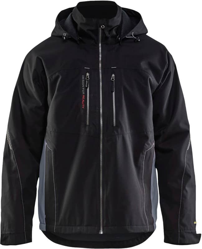 BLÅKLÄDER Jacket 48901977 PL (Polyester) Black, Grey Size XL
