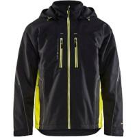 BLÅKLÄDER Jacket 48901977 PL (Polyester) Black, Yellow Size 4XL