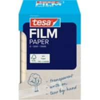 tesa Adhesive Tape tesafilm 59216-00000 Transparent 19 mm (W) x 66 m (L) Paper 66 m Pack of 8