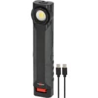 brennenstuhl Rechargeable LED Torch HL 600 AD with dynamo quick-charging option 600+180 lumen IP54