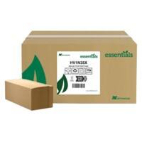 essentials Natural  Paper Hand Towels V-fold Light Brown 1 Ply HV1N35XDS Pack of 3510