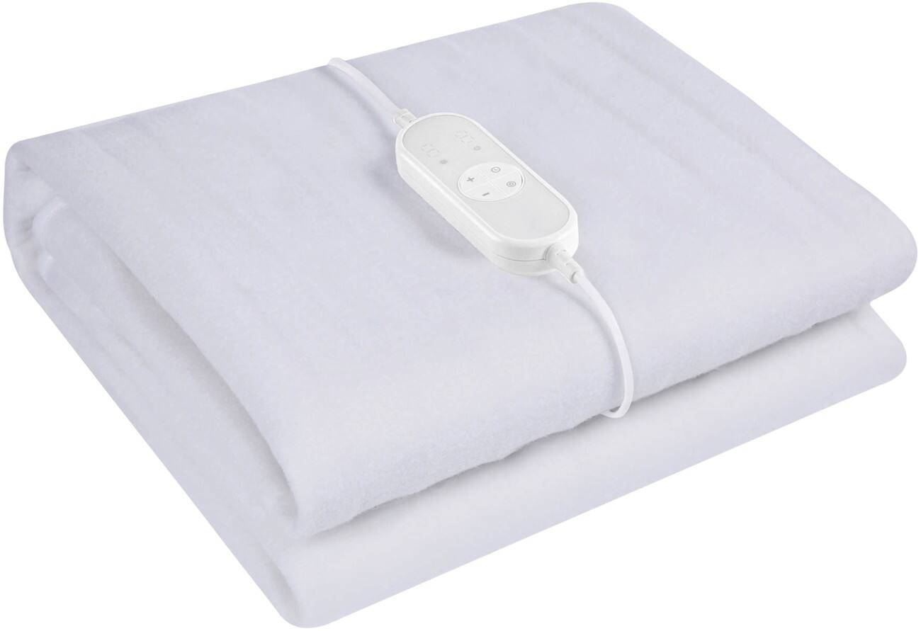 igenix Heated Blanket King 165 X 137Cm White