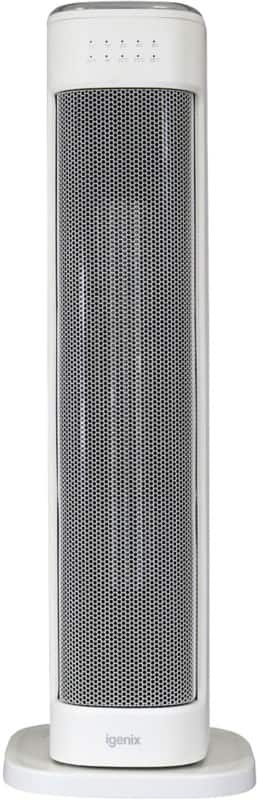 igenix 2000W Ptc Tower Heater White