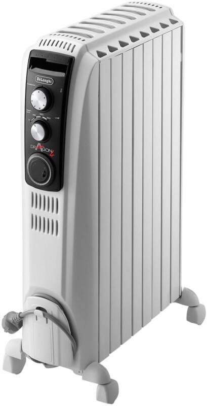 De'Longhi 2000W Dragon 4 Oil Radiator