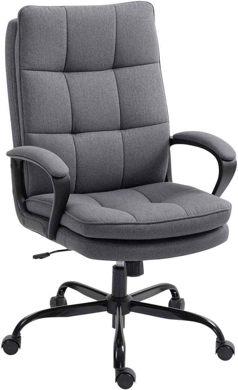 HOMCOM Office Chair Grey 120 kg 921-869V70CG 660 x 670 x 1,130 mm