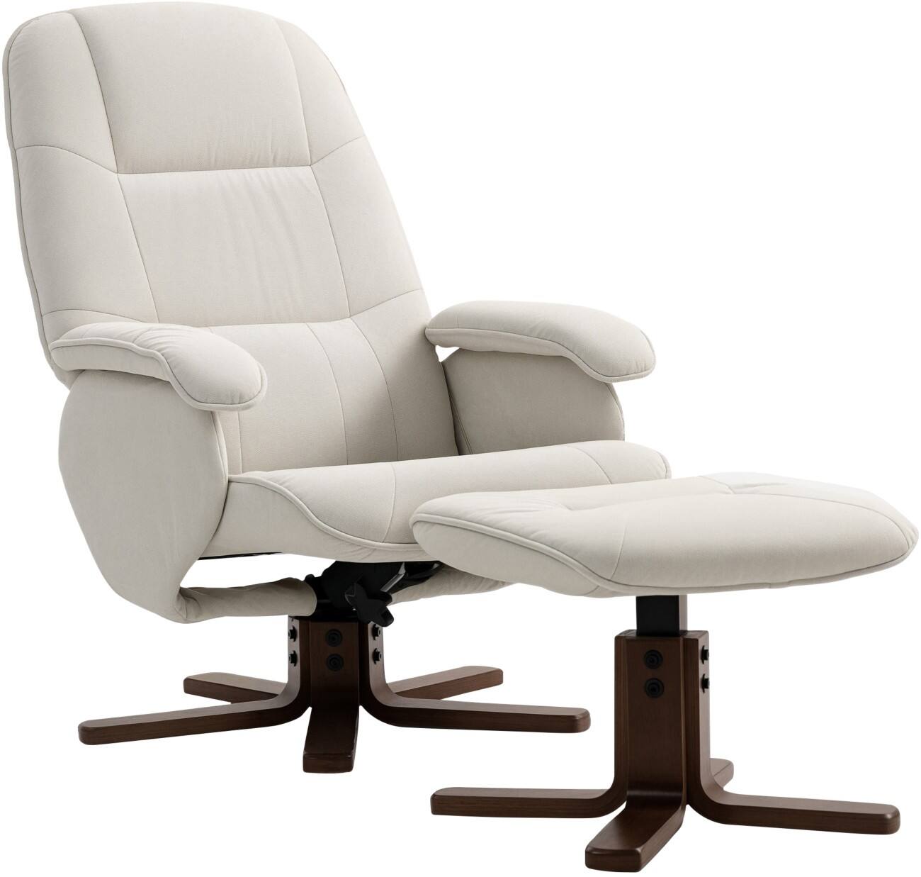 HOMCOM Sofa Chair Beige 150 kg 839-871V70BG 880 x 730 x 940 mm