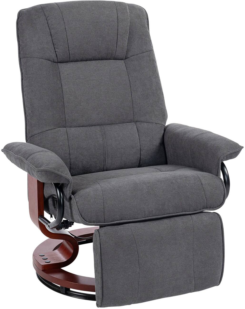 HOMCOM Sofa Chair Grey 120 kg 833-621V74GY 780 x 870 x 1,000 mm