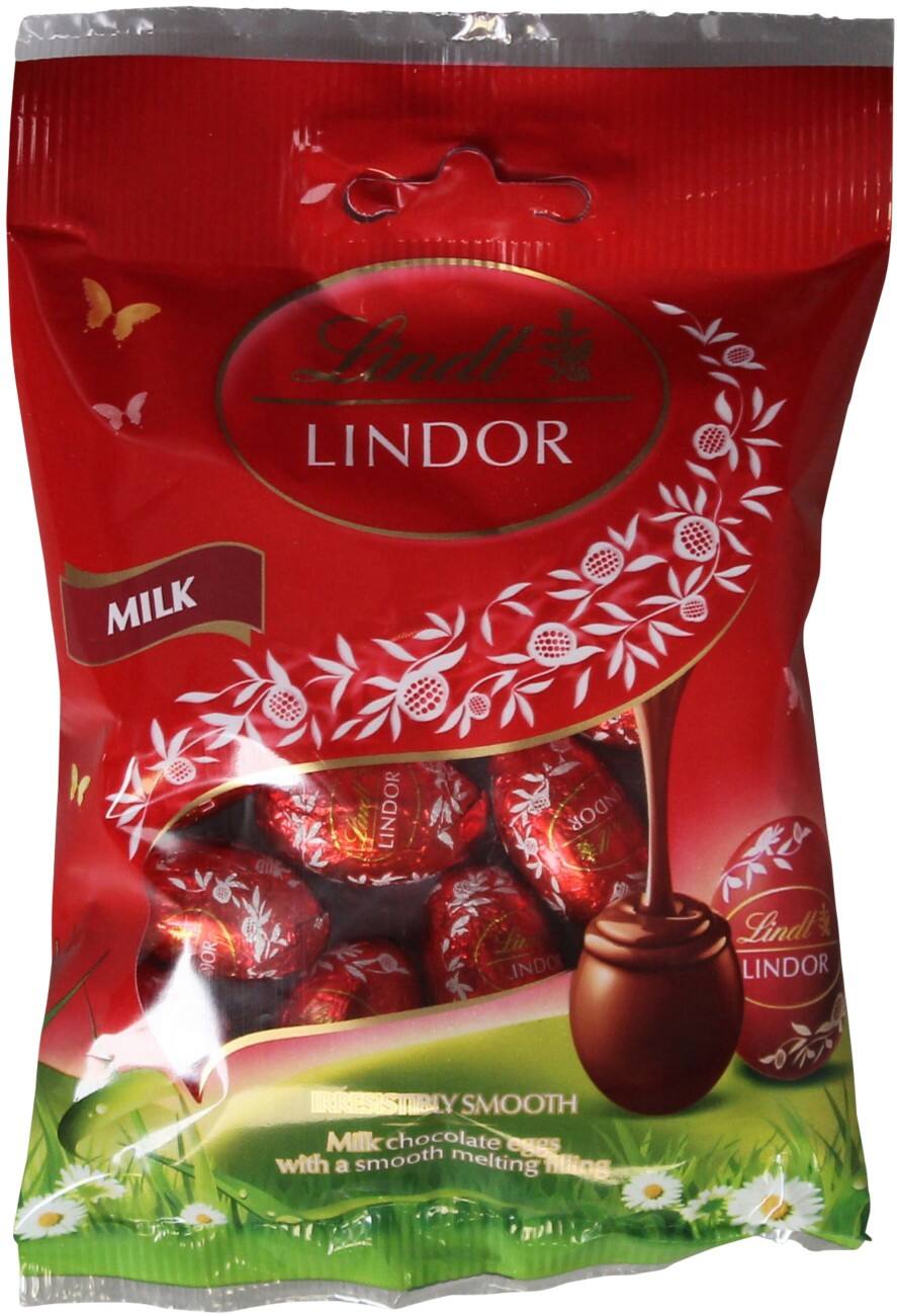 Lindt Lindor Milk Chocolate Mini Easter Eggs 80 g