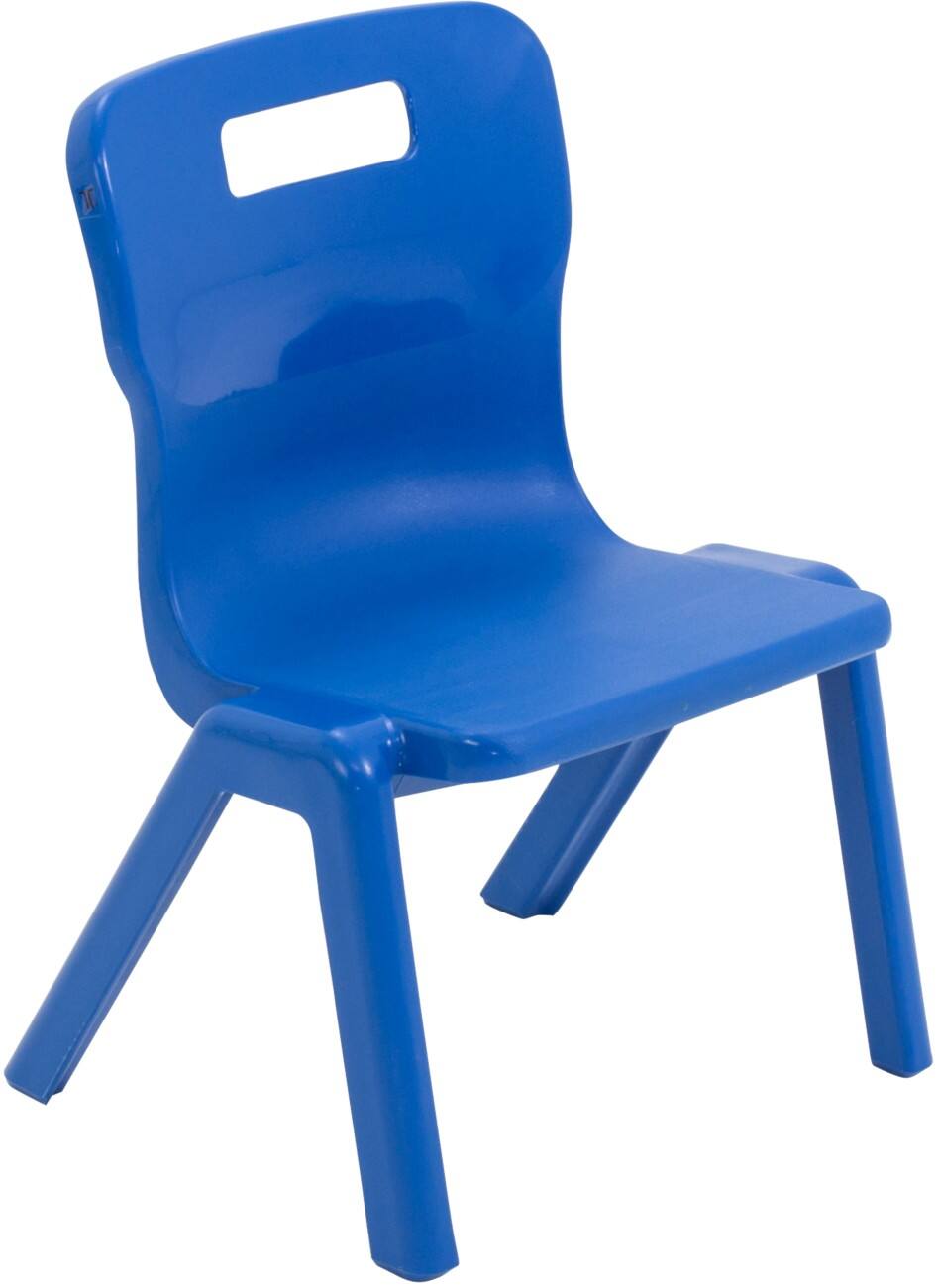 TITAN ONE-PIECE Chair Plastic Without armrest Blue T1-B 360 x 310 x 97 mm 3-4 years