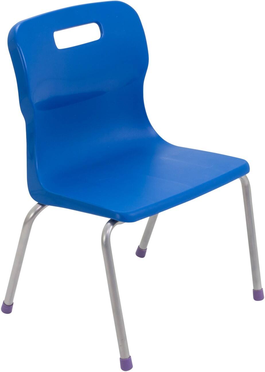 TITAN Chair Plastic Without armrest Blue T12-B 420 x 375 x 95 mm 4-6 years