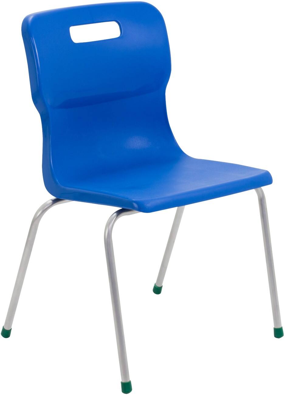 TITAN Chair Plastic Without armrest Blue T15-B 500 x 475 x 140 mm 11-14 years