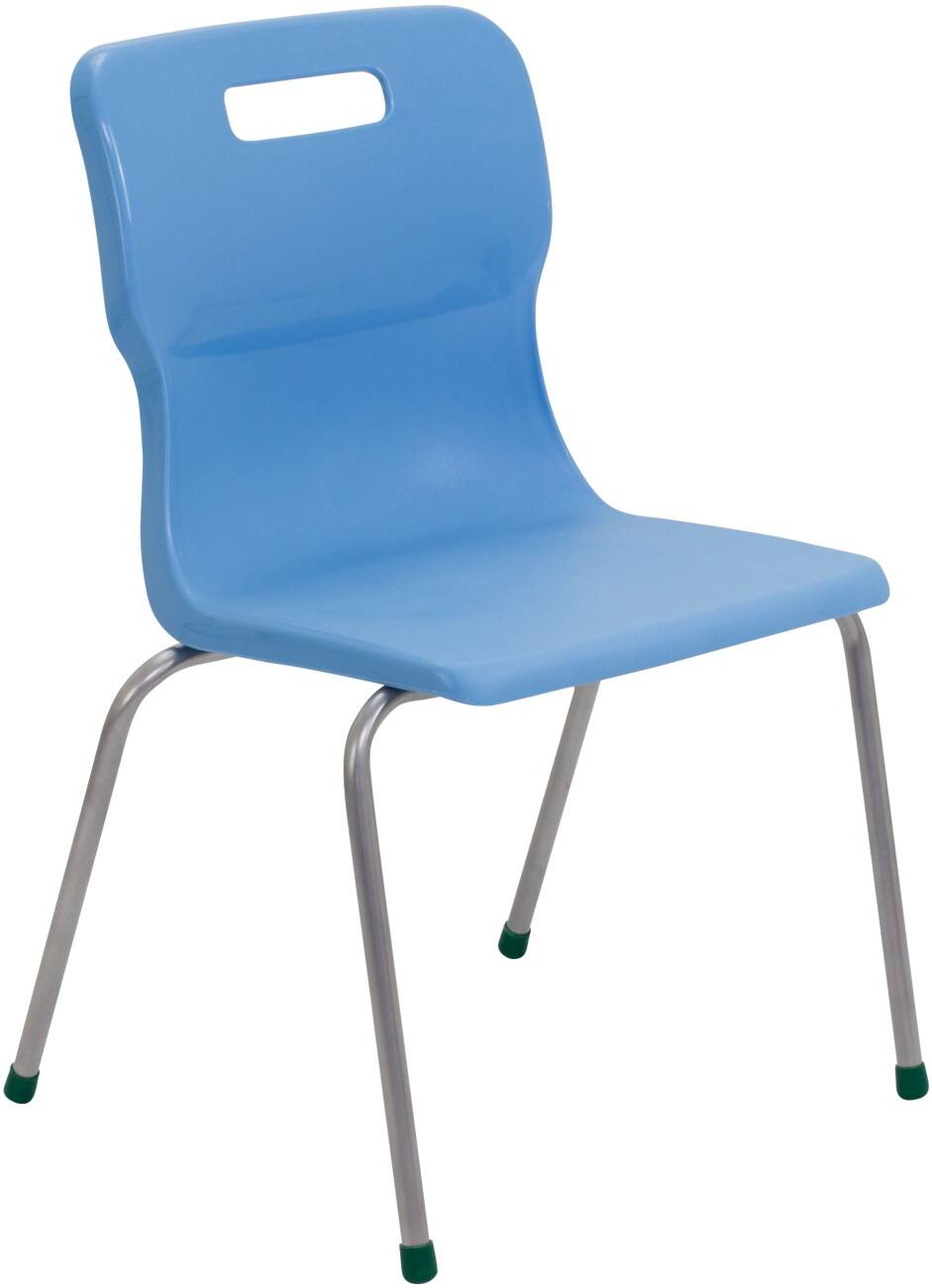 TITAN Chair Plastic Without armrest Sky Blue T15-CB 500 x 475 x 140 mm 11-14 years