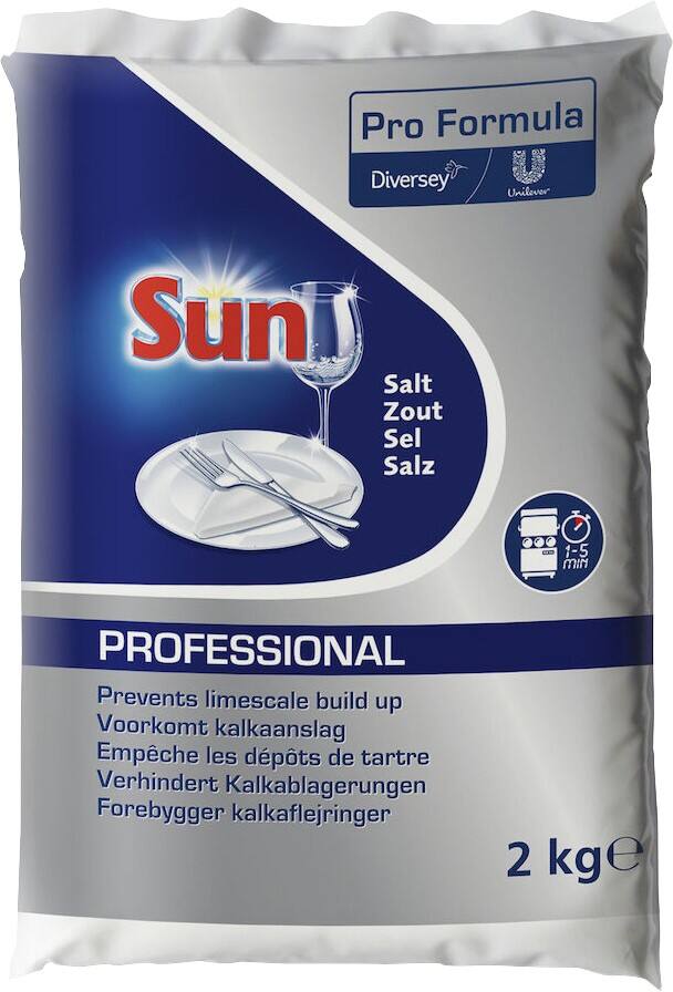 Sun Professional Pro Formula Dishwasher Salt Mild 2 kg