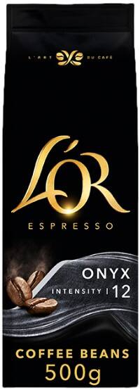 L'OR Espresso Onyx Coffee Beans 12 Dark 500 g