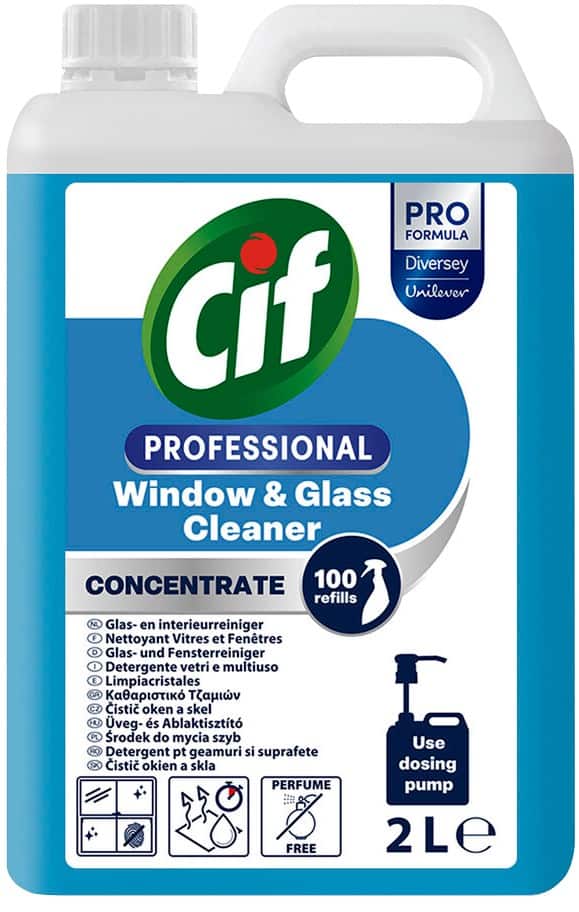 Cif Professional Glass and Window Cleaner Spring 2 L
