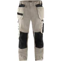 BLÅKLÄDER Trousers 15551860 Cotton, PL (Polyester) Stone, Black Size 33L