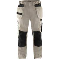 BLÅKLÄDER Trousers 15551860 Cotton, PL (Polyester) Stone, Black Size 33L