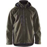 BLÅKLÄDER Jacket 48901977 PL (Polyester) Dark Olive Green, Black Size 4XL