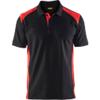 BLÅKLÄDER T-shirt 33241050 Cotton, PL (Polyester) Black, Red Size M