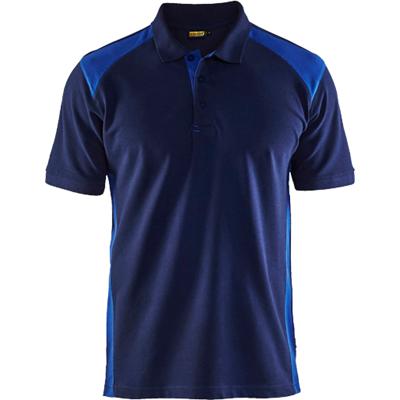 BLÅKLÄDER T-shirt 33241050 Cotton, PL (Polyester) Navy Blue, Cornflower Blue Size L