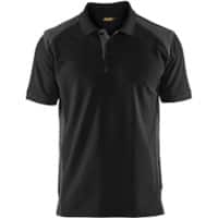 BLÅKLÄDER T-shirt 33241050 Cotton, PL (Polyester) Black, Dark Grey Size S