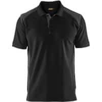 BLÅKLÄDER T-shirt 33241050 Cotton, PL (Polyester) Black, Dark Grey Size XXL