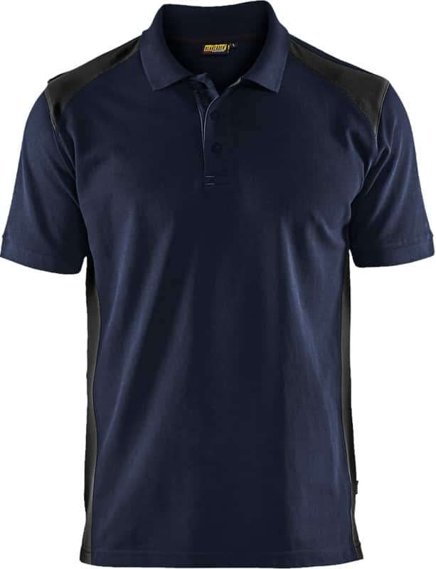 BLÅKLÄDER T-shirt 33241050 Cotton, PL (Polyester) Dark Navy, Black Size S