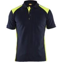 BLÅKLÄDER T-shirt 33241050 Cotton, PL (Polyester) Dark Navy Blue, Yellow Size 4XL
