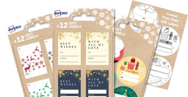Avery GIFTBUNDLE2 Christmas Gift Labels Bundle 2