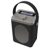 MAJORITY Little Shelford Mono Radio with bluetooth 3 mW Black