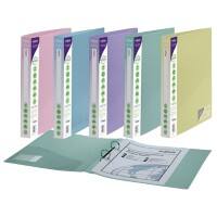 Snopake ReBorn Ring Binder PP (Polypropylene) A4 2 ring Assorted Pack of 5