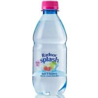 Radnor Hills Splash Sparkling Spring Water Apple and Raspberry 24 Bottles of 330 ml