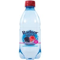 Radnor Hills Splash Sparkling Spring Water Forest Fruit 24 Bottles of 330 ml