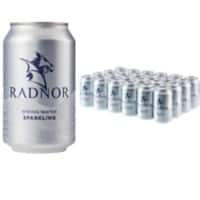 Radnor Hills Sparkling Spring Water 330 ml Pack of 24