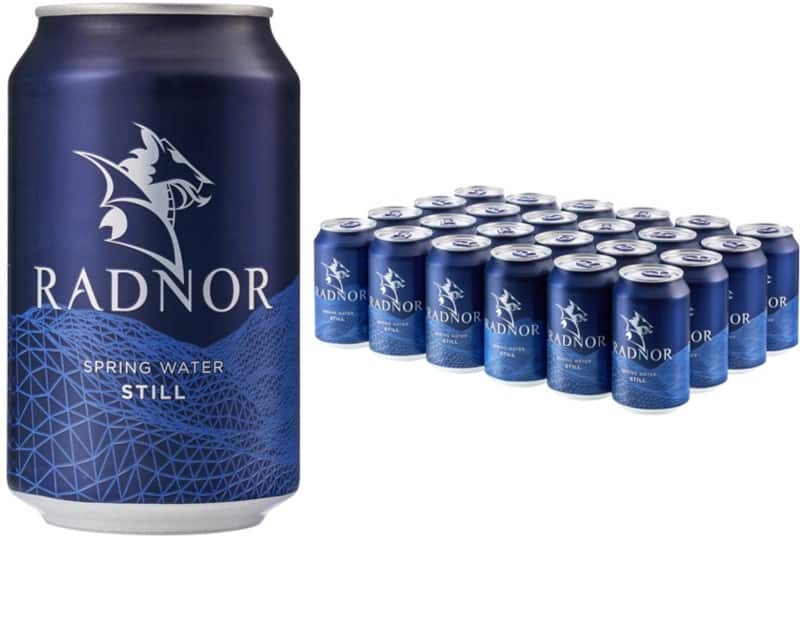 Radnor Hills Still Spring Water Can 330 ml Pack of 24